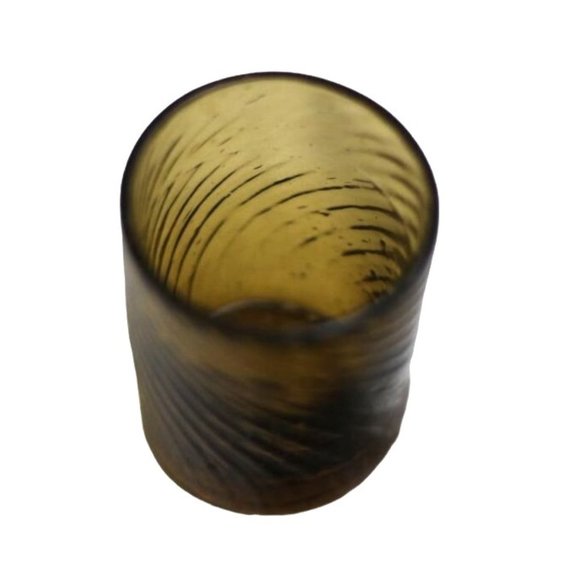 Amber Handblown Shot Glasses Mid-Century Vintage Set of 16 - 6 Small, 10 Medium - Picture 6 of 7